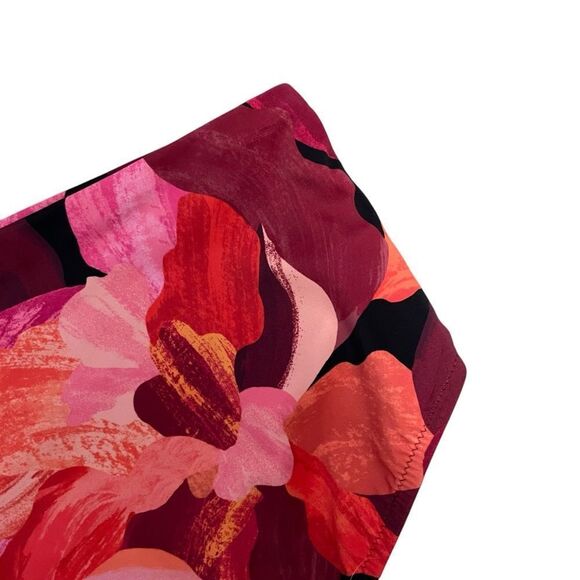 Athleta High Waist Bikini Bottom Liana Floral Mauve Size Small NWT - Picture 6 of 7